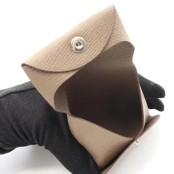 HERMES Brown Leather Wallet - Picture 4 of 8